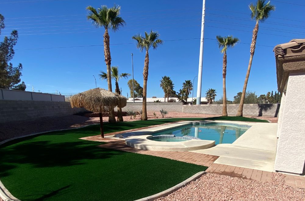 Water Features in Backyard 