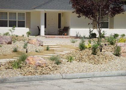 Grass Conversion – Large Front Yard