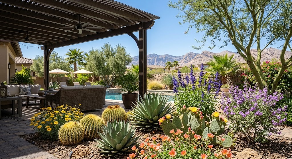 summer landscaping ideas with draught tolerant plants