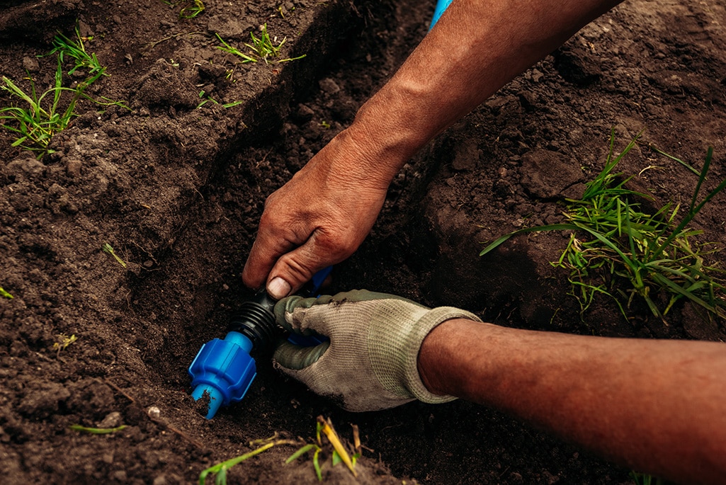 leak detection in irrigation systems