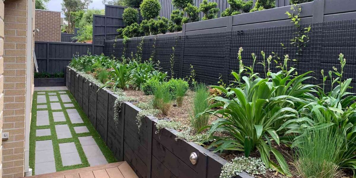 retaining wall for landscaping 