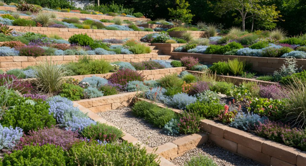 hillside landscaping