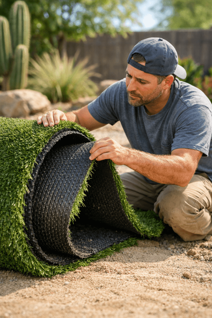 How to choose artificial turf that will resist Henderson extreme heat.