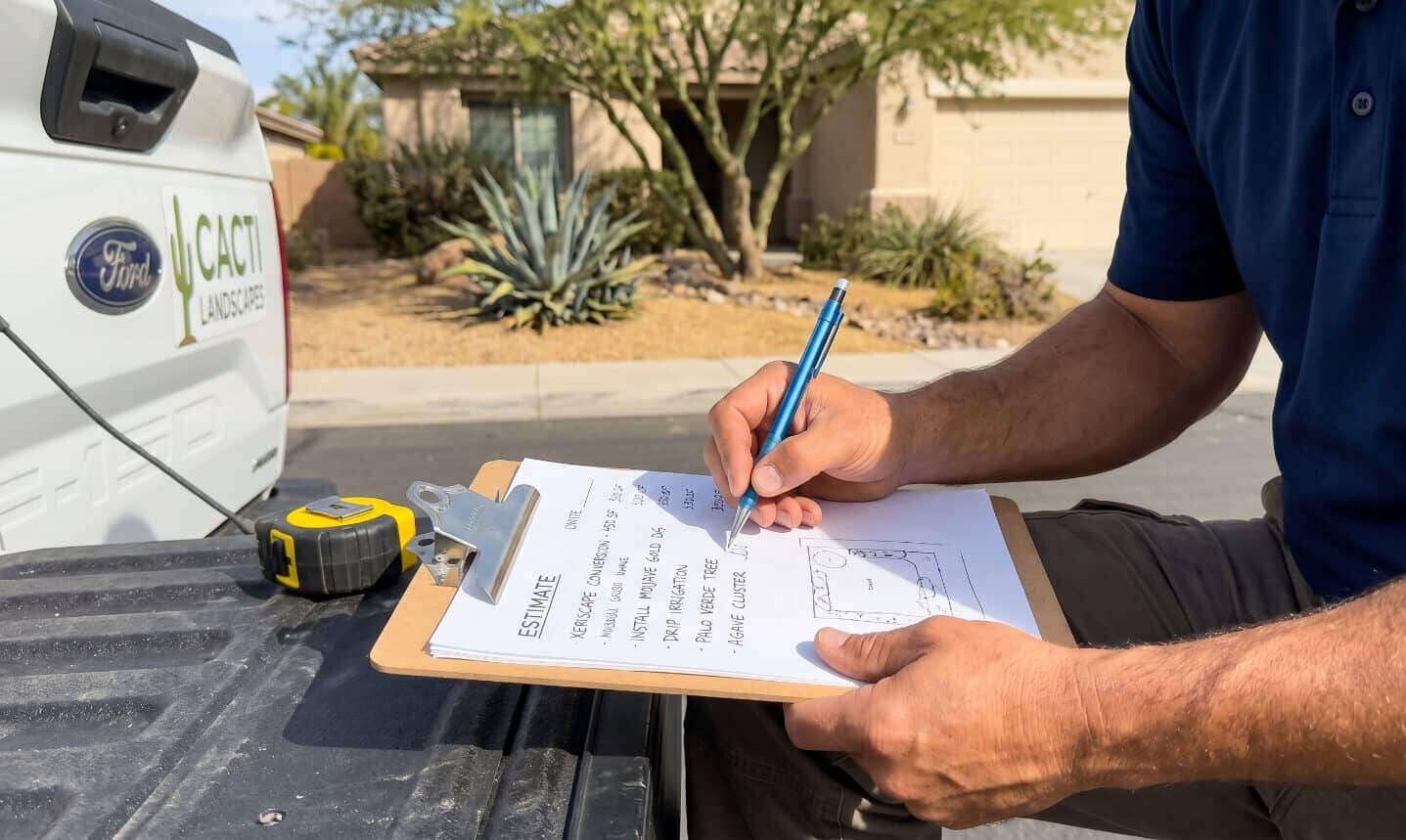 landscaping cost in Henderson: image guide