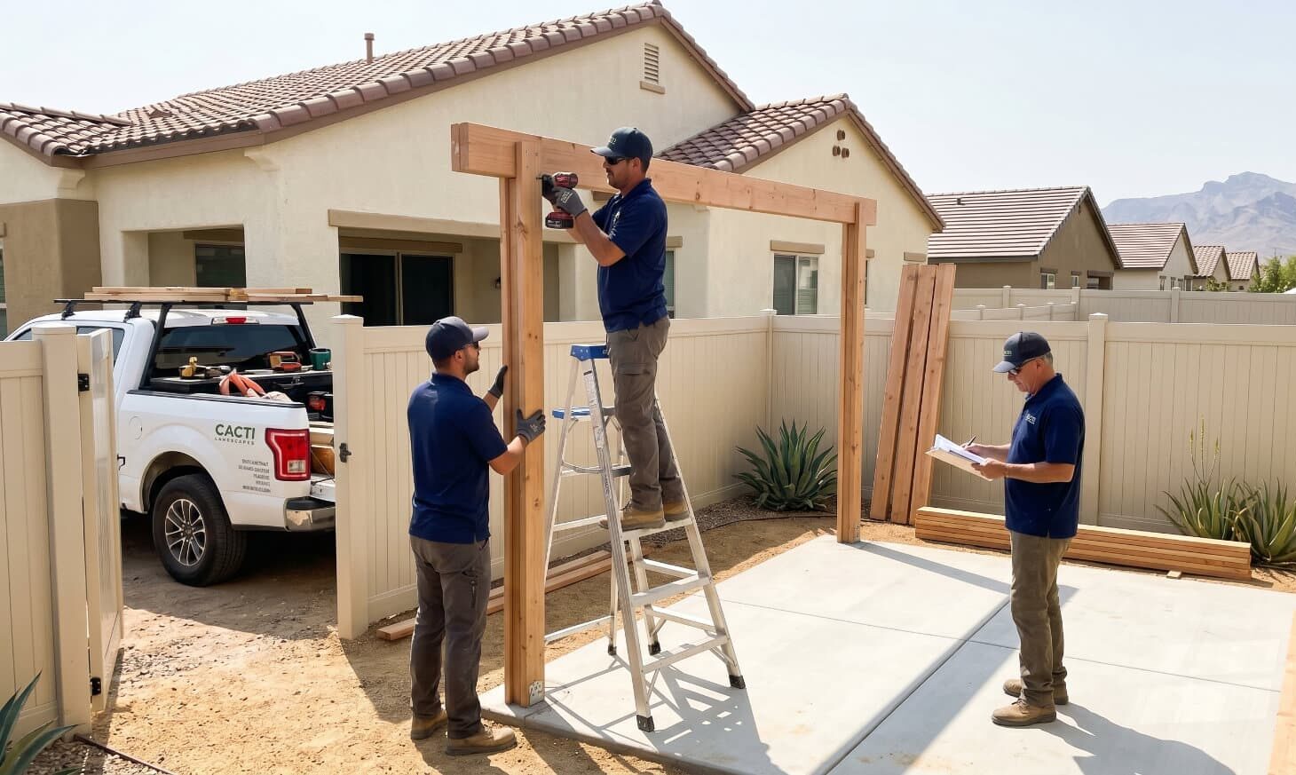 how to get a landscaping permit for a landscaping project