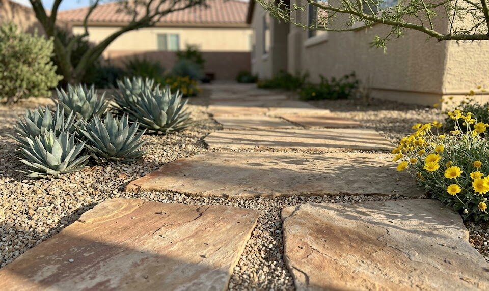 Rock landscaping ideas for Nevada