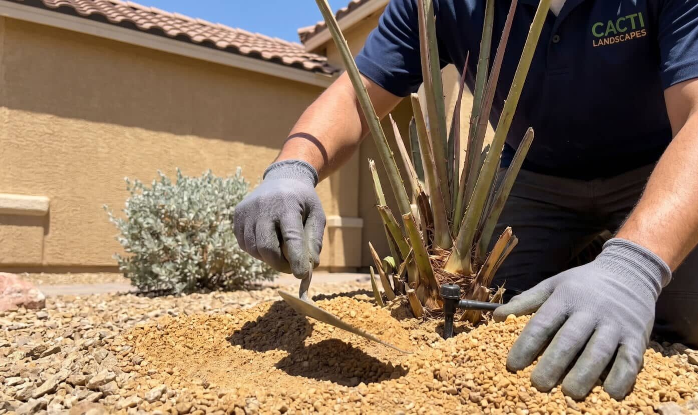 Henderson yard summer preparation