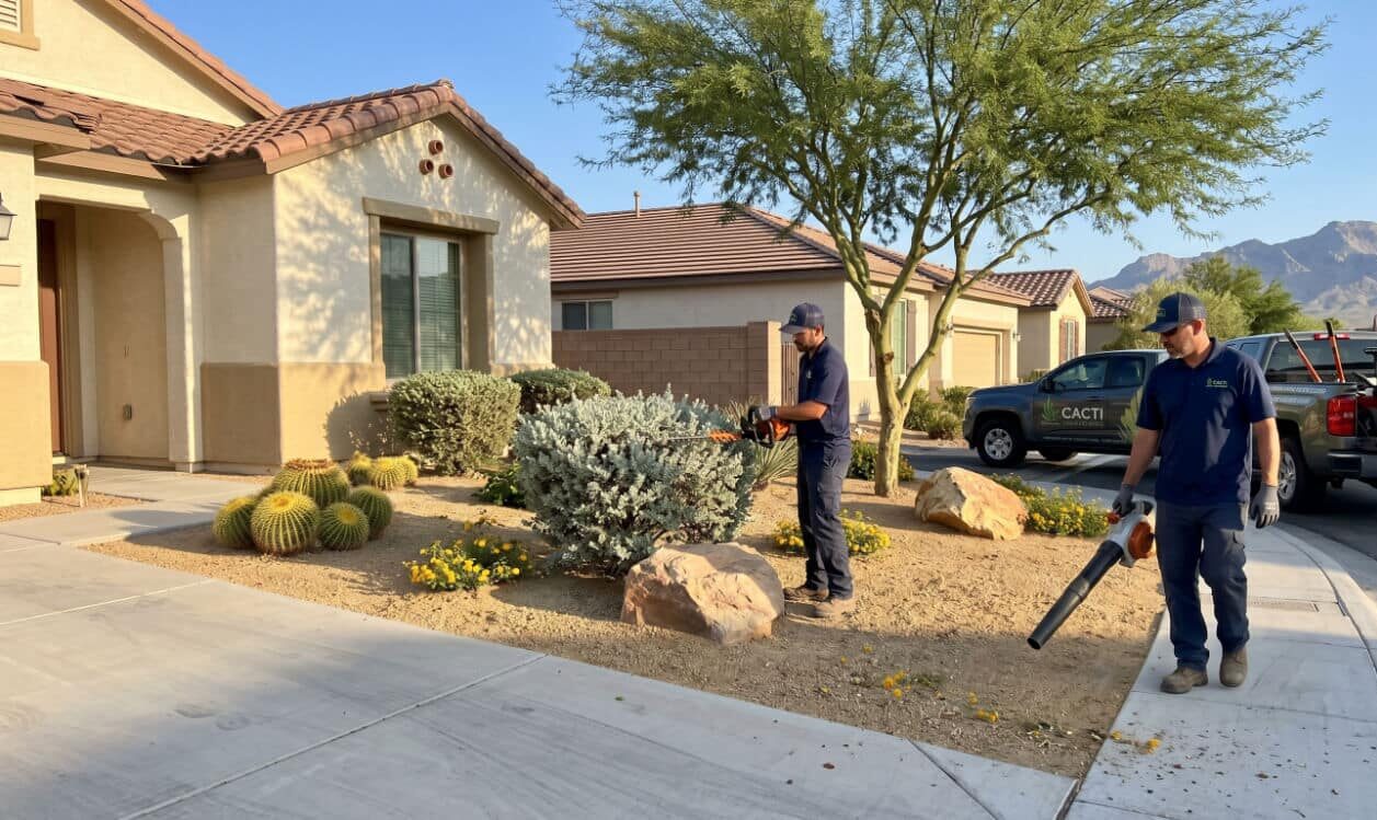 What are the landscaping costs in Henderson