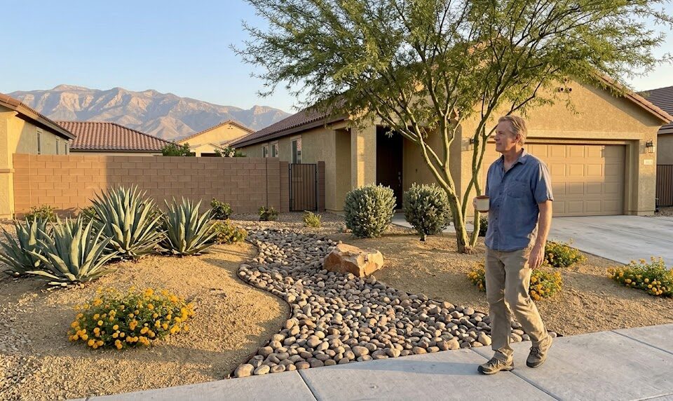 Landscaping ideas with rocks