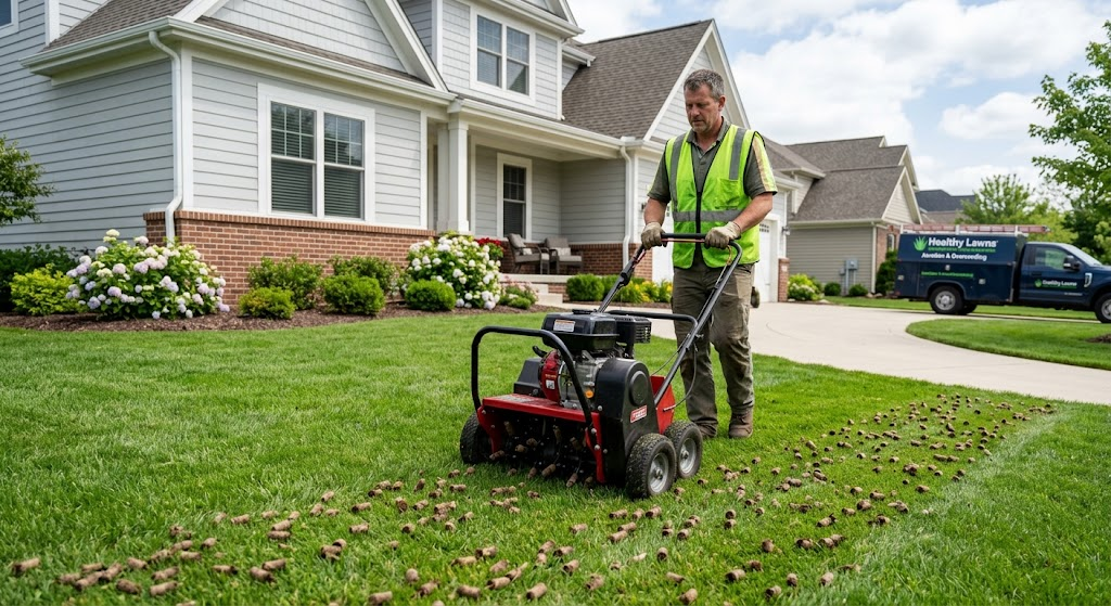 Lawn Aeration services