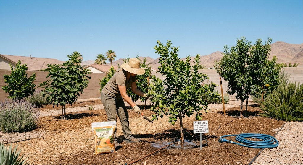 Citrus Fruit Tree Care in Las Vegas 
