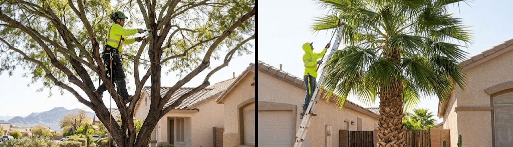 Tree Pruning vs Trimming in Las Vegas